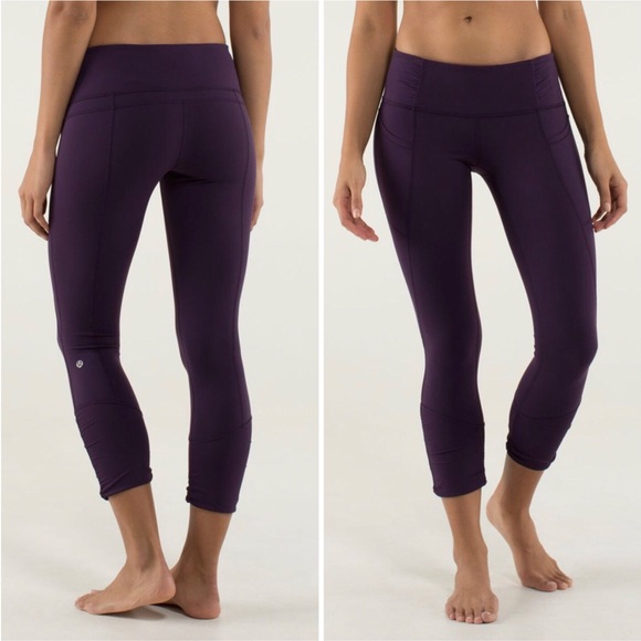 lululemon athletica Pants - Lululemon Practice Daily Luon Crop Leggings